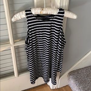 One Clothing Striped Quarter Sleeve Shirt